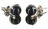 Pendientes de Azabache Natural y Plata de Ley 925 - Joyería Tradicional Asturiana de Protección - Hechos a Mano en Asturias por Gemoterapia Fácil
