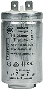 eVendix Kondensator AEG 125641701/3 7µF 425/475V für Trockner