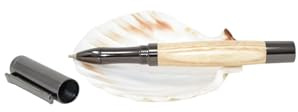 Holz Rollerpen Tintenroller Roller Pen mit Schraubkappe Esche fountain pen Holz Handarbeit Pen Geschenk Geschenkidee Unikat handmade Schreibgerät
