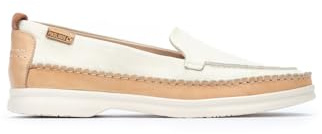Pikolinos Gandia Mocasines Mujer | en Cuero | Blanco