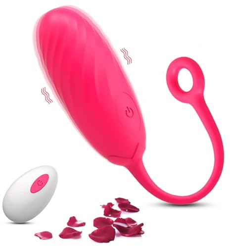 Mini Bullet Massage Love Eggs Vibtaters for Women Private Area Pleasure Quiet 10 Modes Waterproof Remote Control Vibrator Women Sex Toys4Couples Men & Women Massage -A001