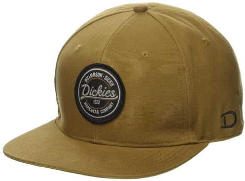 Dickies Flat Bill Duck Cap för män, brun, en storlek, BRUN, En Storlek