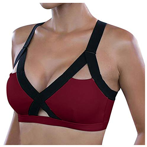 Sport Femme Débardeur Femme Coton Posture Correcteur Dos Vestes De Sport Femme Bandeau Grossesse Dos Nu Brassiere Bebe Soutien Gorge Dos Nageur Brassiere Tire #