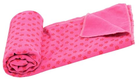 MUSISALY Yoga Decke Rutschfest Für Fitness-übungs-matte Mit Netztasche Leicht Tragbar Einfach Zu Reinigen Für Und Reisen Rosy