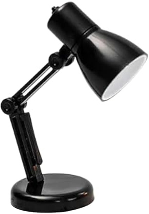 Desk Lamp - Creative LED Desk Lamp | Battery Powered Tiny Reading Light | Eye-Caring Touch Table Lamp | Portable Home Desktop Decoration for Living Room Bedroom and Study