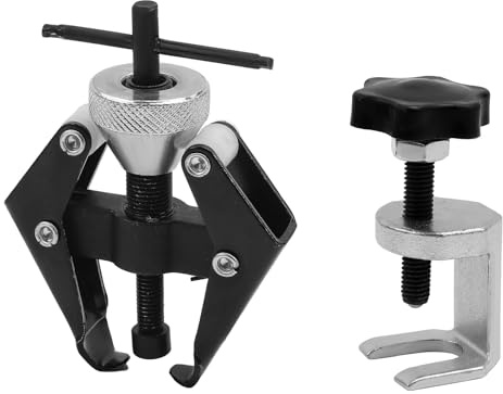 BOXOB Estrattore Braccio Tergicristallo con Estrattore Terminale Batteria, Regolabile Utensile Smontaggio Braccio Tergicristallo Acciaio Estrattore Cuscinetto Braccio Utensile Riparazione