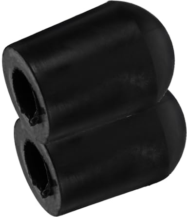SWOOMEY 2stücke Schwarze Aus Gummi Rutschfeste Schutzkappen Für Kontrabassstachel Stachelschutz Stachelspitzen-stopper Vermeidung Von Verrutschen Und Bodenbeschädigungen