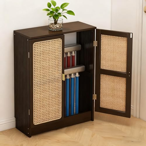 KLWQR Heizkörperverkleidung mit Zwei Türen Heizungsverkleidung Heizkörperabdeckung für die Haustür Heizung Verkleidung Router-Aufbewahrungsbox Router-Schrank(70x50x25 cm/28x20x10 in)