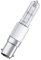 Osram Quarz-Halogenlampe 64406 B15d 60W klar 230V 86mm 980lm 60kWh/1000h EEK D