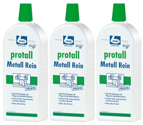 3x Dr. Becher protall Metall Rein 500 ml