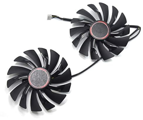 inRobert Graphics Card Cooling Fan Replacement for MSI GTX 1080 GTX 1070 GTX 1060 RX 580 RX570 Armor Video Card Cooler Fan