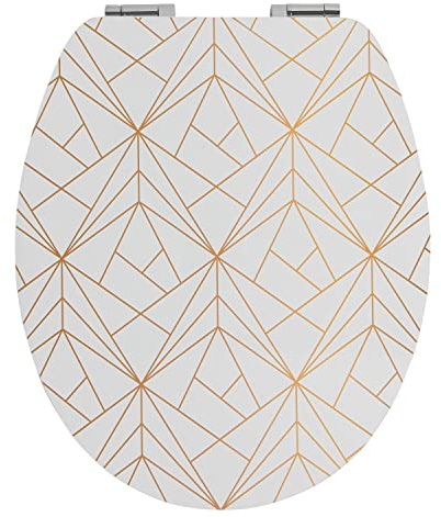 Wirquin 20722723 Trendy Line Diplomat Deckel, Geometric Gold