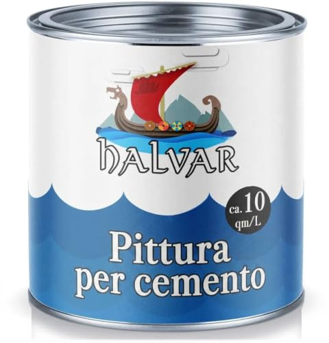 Halvar Betongfärg/golvbeläggning SEIDENMATT violett RAL 4001-4010 fasadenfärg (5 L, RAL 4010 Telemagenta)