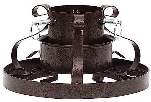 vidaXL Christbaumständer Weihnachtsbaumständer Tannenbaumständer Baumständer Weihnachtsbaumhalter Weihnachtsbaum Ständer Halter Antik Kupfer 29x29x15,5cm