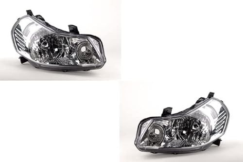 Johns, Scheinwerfer Halogen Frontscheinwerfer passend für Fiat Sedici 06/06-H4 Set