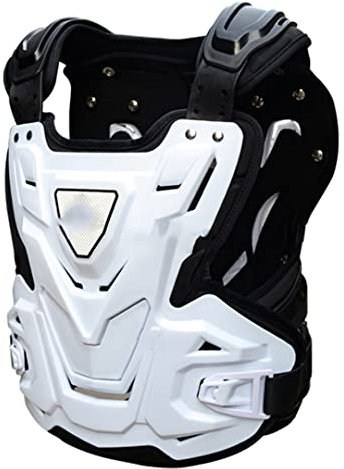 Hcclijo Motorrad Rüstung Weste Motorrad Schutz Motorrad Brust Rücken Protektor Rüstung Motocross Racing Weste Schutzausrüstung