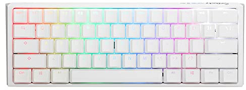 Ducky One 3 Classic, Mini 60%, Cherry Silent Red, RGB, Weiß - Italienisches Layout