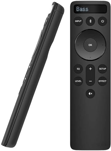 Universal Backlit Display Remote Control for Vizio 2.1 5.1 Home Theater Sound Bar and Channel Soundbar System, Compatible with Vizio M V P Series Home Audio Sound System