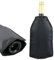 LWMLWM - Rafraîchisseur à vin - Manchettes de refroidissement pour vin, champagne, bouteilles, tissu imperméable en nylon noir