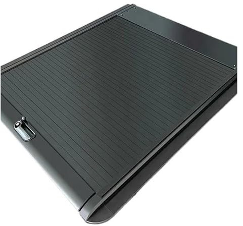 liujialigr Vollaluminium-Bettdecke im modischen Design for LKWs, manueller Stil, einziehbare Laderaumabdeckung, kompatibel mit Dodge Hilux Universal Pick 2009–2023, liujiali2001