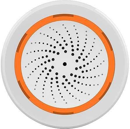 CosyCaya Tuya ZigBee Smart Sound And Light Sirena Sensor Smart Life de Seguridad para el Hogar Tuya Gateway Hub Sirena Alarma para Tuya