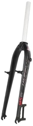 QAINKUN Federgabel Matte Starrgabel for 26/27,5/29 Zoll Mountainbike-Gabel aus Aluminiumlegierung, gerades Rohr, 28,6 mm A-Säule, MTB-Hartgabel Fahrradgabel(for 26 27.5 StyleF)