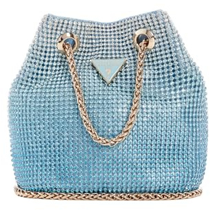 GUESS Zalina Mini Pouch Powder Blue
