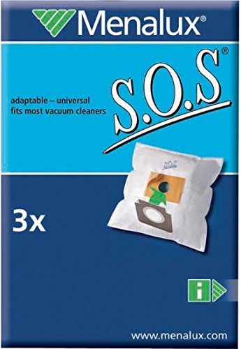 Menalux SOS-ST - Pack de 3 bolsas sintéticas universales