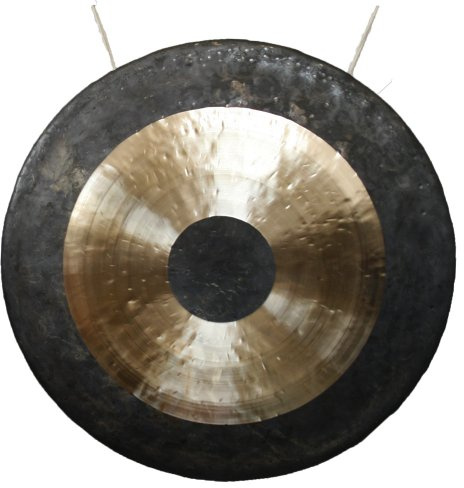 Klangschalen-Center Original Tam Tam Gong/Whood Chau Gong 80 cm, toller Klang, inklusiv Holz-/ Baumwollklöppel -7024-