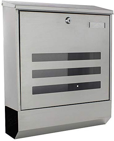 Profirst Mail 690, cassetta delle lettere di design, con vano per giornali