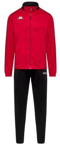 Kappa - Salcito TKS Overall för män, röd/svart, XL