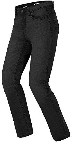 SPIDI, J-Tracker, Pantaloni Moto Uomo con Protezioni, Vestibilità Slim, Jeans Moto Pratici ed Elasticizzati