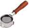 Bodenloser Siebträger 54mm Kompatibel mit Sage/Breville Barista Serie 870/878/880 und 54mm Sage/Breville Espressomaschinen, Holzgriff