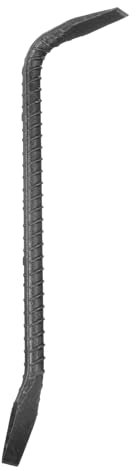 QUARKZMAN Gamme Levier Barre 14 Longueur 0,6 Tige Dia Carbone Acier Pied-biche Manchon Bar avec Double Plat Tête pour Indiscret et Alignement