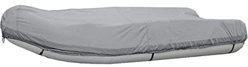 Xujuika Funda Barco 210d Paño De Oxford, EmbarcacióN Neumática Funda Protectora, Bote De Goma Funda De Lancha Motora, Resistente Cubierta De Barco Impermeable, Protección UV