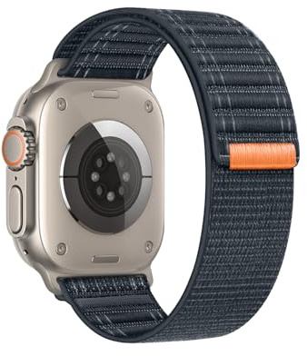 SimpleThings Sport Loop Nylonarmband för Apple Watch armband 49mm 46 mm 45mm 44mm 42mm 41mm 40mm 38mm, Justerbart Mjukt Sportarmband, kompatibelt med iWatch Ultra SE 11 10 9 8 7 6 5 4 3 2 1