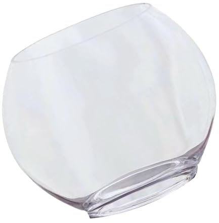 FUNOMOCYA Transparentes Aquarium Mit Multi- Für Betta Und Goldfische Stilvolles Desktop- Für Büro Und Zuhause Für Pflanzen Und Blumen Hochwertigem Gefertigt