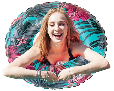 Pool-Schwimmschläuche – PVC-Ringflotten für Erwachsene, tragbare entspannende Wasserflotten, aufblasbare schwimmende Poolrohre | Für Männer und Frauen schwimmen Strandpfützen