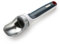 Zyliss E980087 Cucharada de Helado, Aluminio/Plástico, Gris/Blanco, Cuchara para Helado, Sorbete, Yogur Congelado y Dulces, Apto Para Lavavajillas