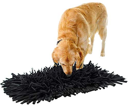 KUANDARYJ Leicht zu Reinigen Schnüffelteppich für Hunde Schnüffelrasen Hund Schadstofffreies Hundespielzeug Fördert Natürliche Nahrungssuche Stark