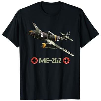 Jet da combattimento ME 262 della seconda guerra mondiale Maglietta