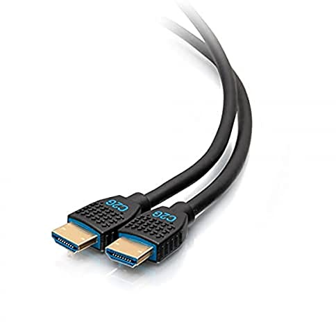 C2G 1,8 m Performance Series Ultra Flexibles High Speed HDMI-Kabel – 4K 60 Hz für Unterputzmontage, CMG (FT4) Kompatibel mit Xbox, Blu-ray, DVD, PS5, Smart TV, Soundbar, Monitoren