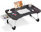 Warmiehomy Portable Laptop Table with Foldable Legs & Cup Slot, Foldable Laptop Table for Sofa,Lap top Bed Tray for Working on Bed with Small Fan, Small Lamp,Black