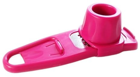 Kitchen Accessories 1PCS Garlic Crusher Manual Ginger Garlic Grinding Grinder Garlic Cutting Machine Kitchen Tools Garlic Press(Pink)