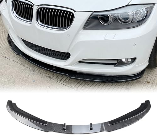 Frontstoßstange Spoiler Lippe Kit für BMW Base E90 E91 LCI 320i 330i 2009-2012 Basis Standard Versionen Schwarz