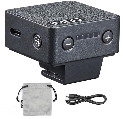 Godox iM20 iFlash Camera Flash 5 Flash Power Levels Mini Speedlite Built-in Rechargable Battery for Fuji,Canon,Nikon,Sony,Olympus,Panasonic Cameras