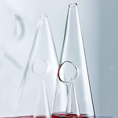 Handgjord kristallkaraff, blyfri glasvinkaraff, lyreformad vindropp, hembar vinprovningsutrustning, champagneglas set