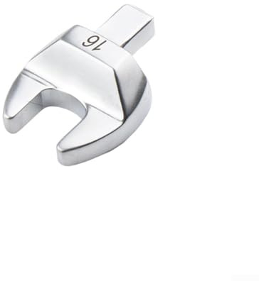 Zilimontt Open-End Socket Wrench Tool with 9x12mm Insertion Spanner and 8-32mm Key Opening for Standardized Bolts and Nuts Made of Chrome Vanadium Steel(16mm)