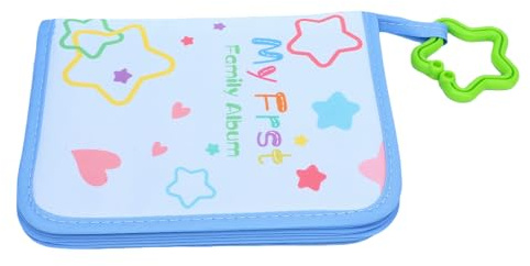 Stylebest Il Mio Primo Album Fotografico, Libro per Bambini in Tessuto Morbido con Specchio Sicuro, Contiene 17 Immagini da 10,2 X 15,2 Cm per Ricordi preziosi.