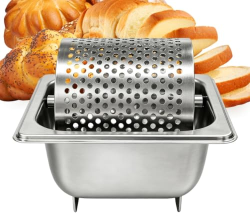 Smörroller Upphöjd droppsäker och tål maskindisk | Smörroller Köks- Och Bageriverktyg För bullar, hamburgare, bröd, utomhusgrillning, BBQ-grill,